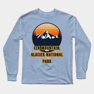 Elk Mountain, Glacier National Park Long Sleeve T-Shirt